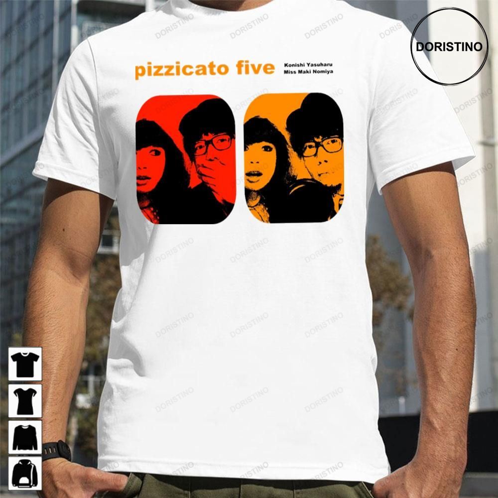 Pizzicato Five Promotional Image Limited Edition T-shirts